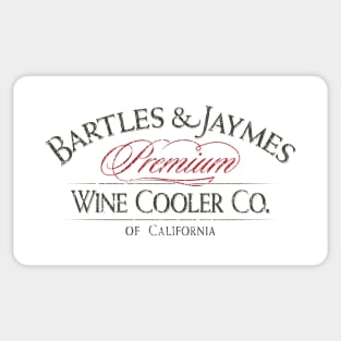 B & J Wine Cooler Co. 1985 Sticker